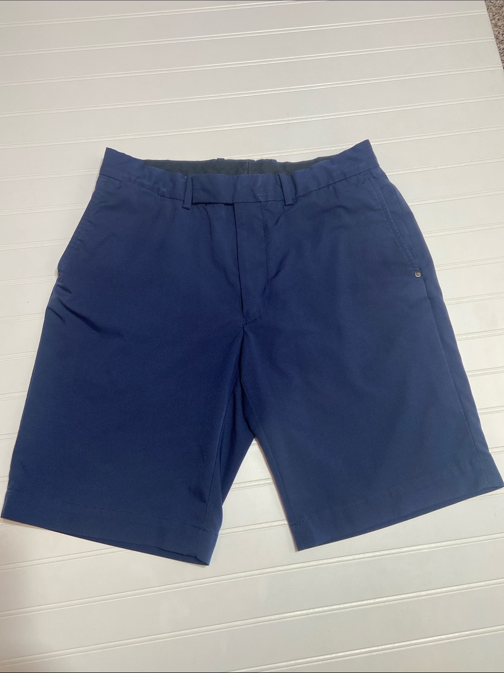RLX Ralph Lauren Performance Golf Shorts Mens 32 Flat Front Quiet Luxury EUC